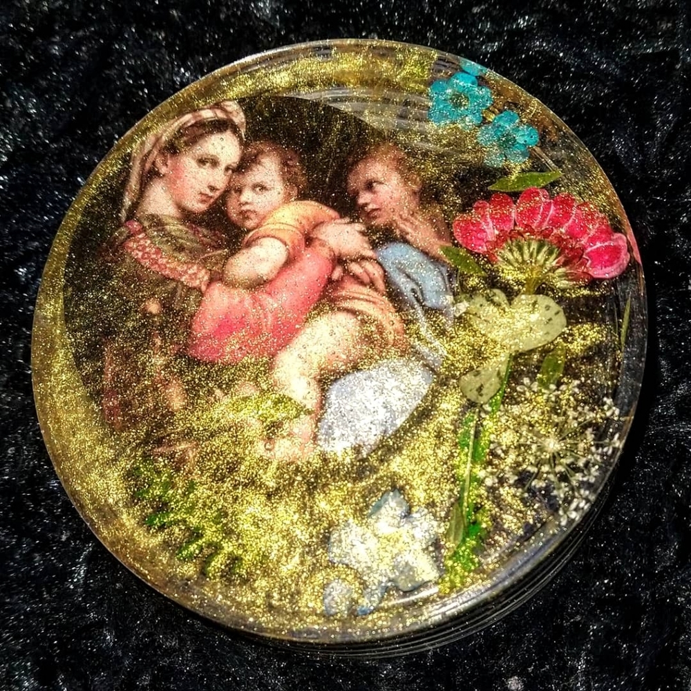 Homemade resin jar - Picture 5 of 6